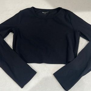 Year of ours ribbed crop work out top